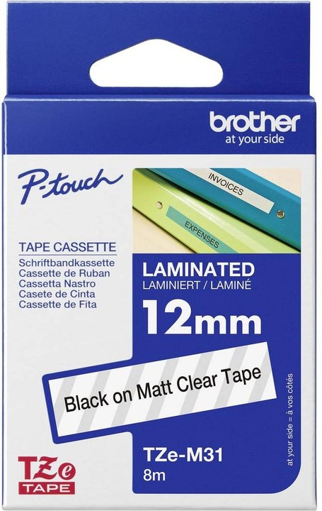 Immagine prodotto Brother P-Touch (1.20 cm, Nero)