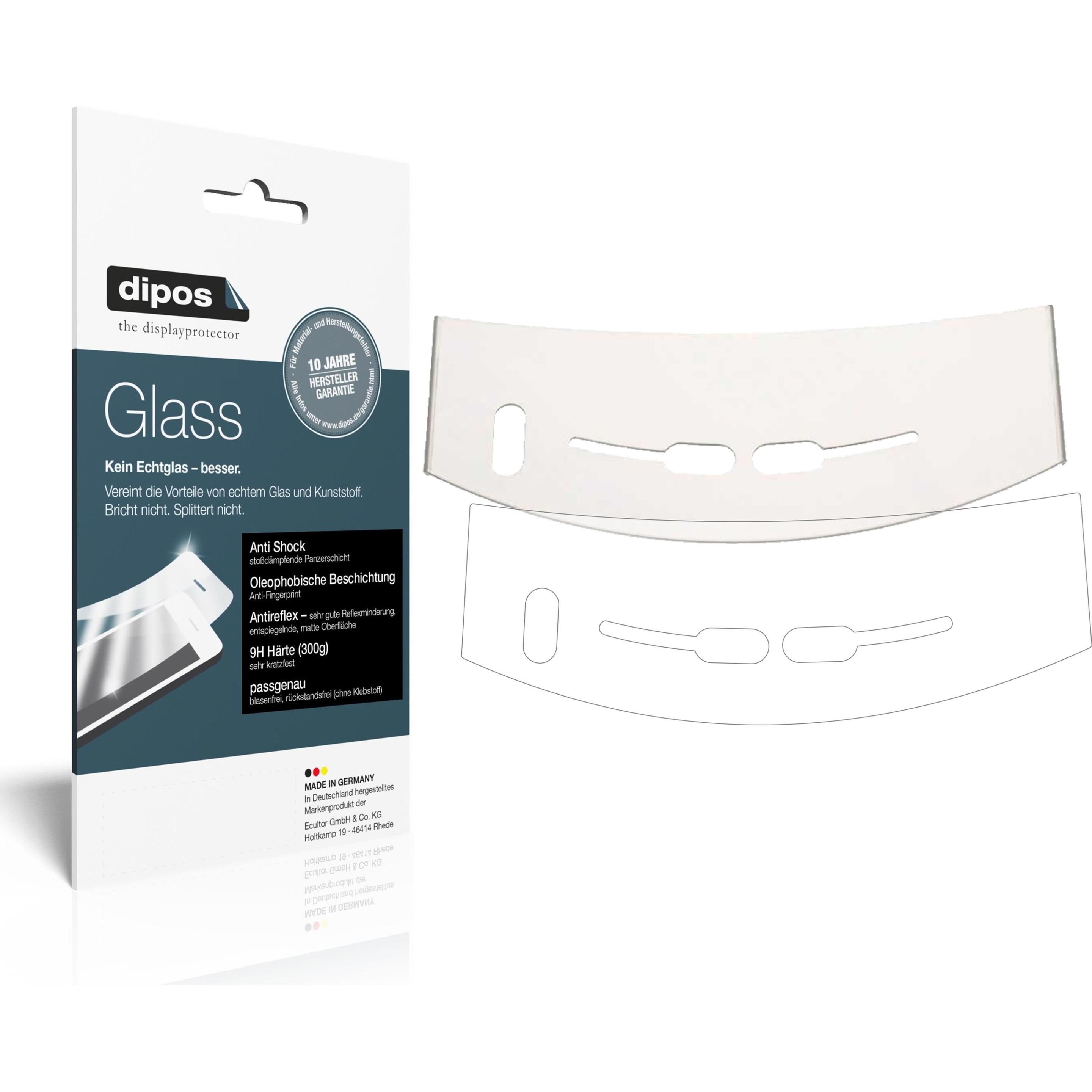 Dipos Displayschutz Anti-Shock, Zubehör Kaffeemaschinen, Transparent