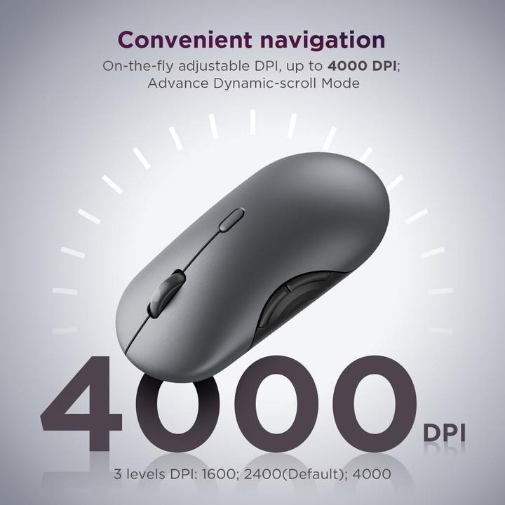 Produktbild Lenovo 700 Multi-Device Wireless Silent Mouse Luna Grey (P) (Kabellos)