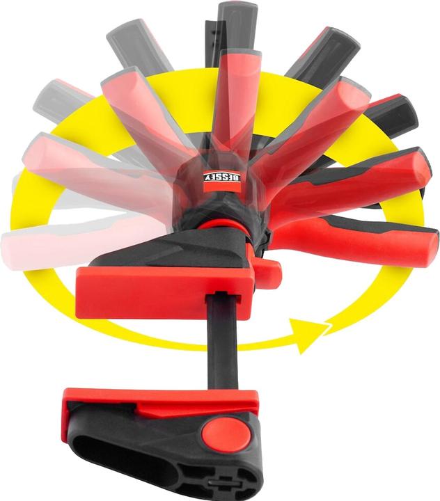 Produktbild Bessey Einhandzwinge mit drehbarem Griff M EZ360M-15 (ki) (150 mm)