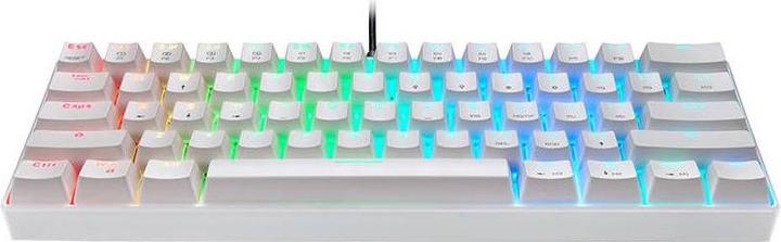 Produktbild Motospeed Mechanische Gaming-Tastatur CK61 RGB (weiss) (Eng. Int., Kabelgebunden)