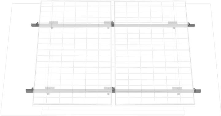 Actual product image EcoFlow Bracket for Pitched Roof (Solar system mounting material)