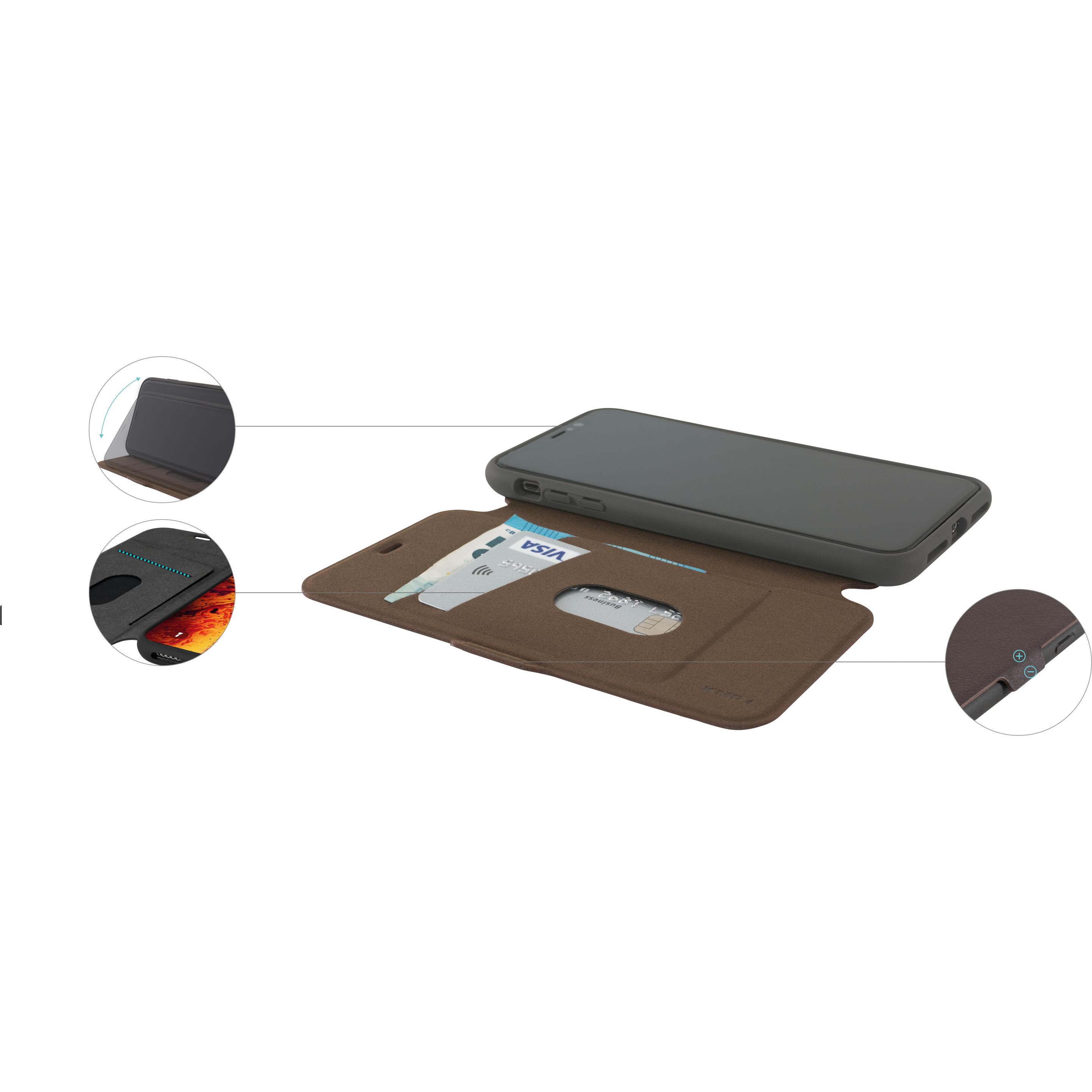 KMP Green Up (Apple iPhone XS Max), Smartphone Hülle, Braun