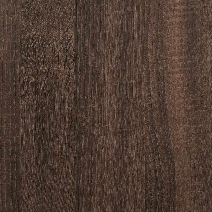 Actual product image VidaXL Bücherregal Bücherschrank Standregal Raumteiler Braun Eichen-Optik (80 x 30 x 189 cm)