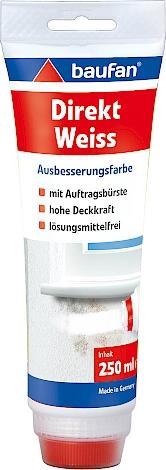 Baufan Direkt Weiss (Weiss, 0.25 l)
