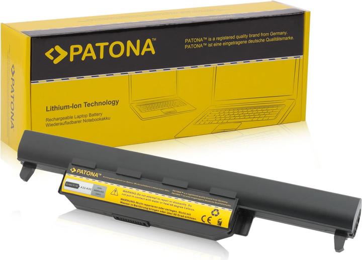 Immagine prodotto Patona Batteria f. Asus K55 A A45D A45DE A45DR A45N A45V A45VD A45VG (6 cubicoli, 4400 mAh)