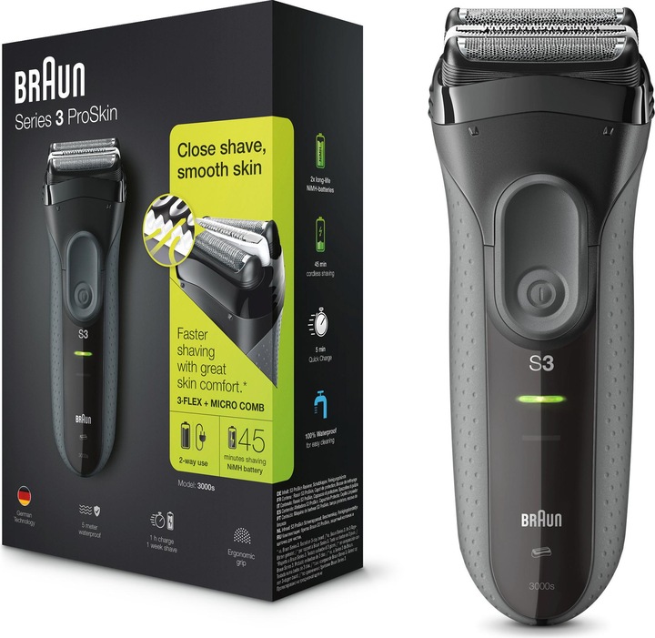 Image du produit Braun Rasoir pour hommes Series 3 ProSkin 300s b Noir