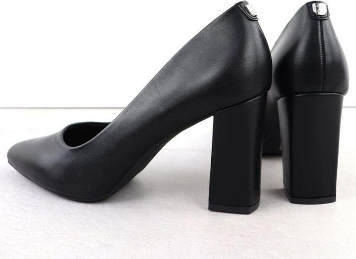 Produktbild Leone Black pumps with pointed toe, black Sergio PB216 (38)