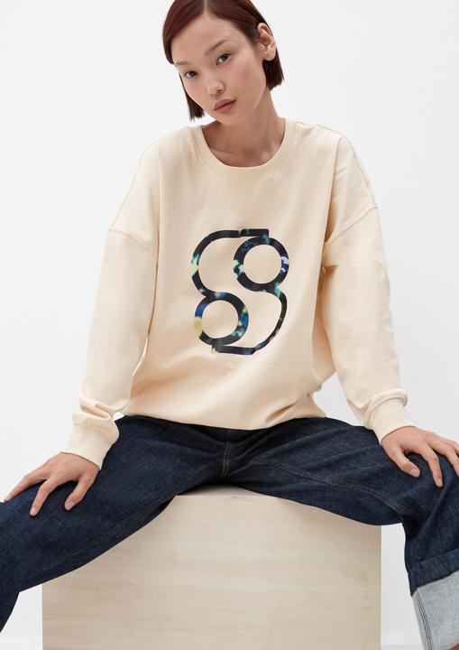 Produktbild s.Oliver Sweatshirt Sweatshirt mit Frontprint (32)