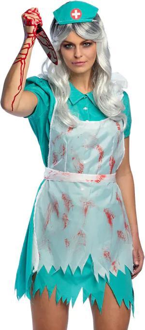 Immagine prodotto Boland Costume da infermiera fantasma insanguinata da donna taglia 36 / S (S)