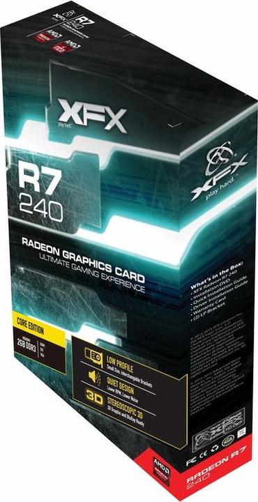 Produktbild XFX Radeon R7 240 GRA PCX Core (2 GB)