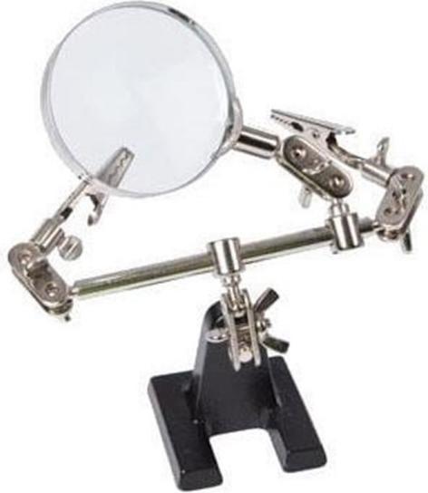VTHHN Third hand with magnifying glass