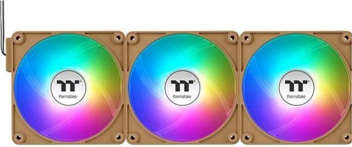 Immagine prodotto Thermaltake TT CT120 EX Reverse ARGB PC Cooling Fan 3 Pack Gravel Sand (120 mm, 3 x)