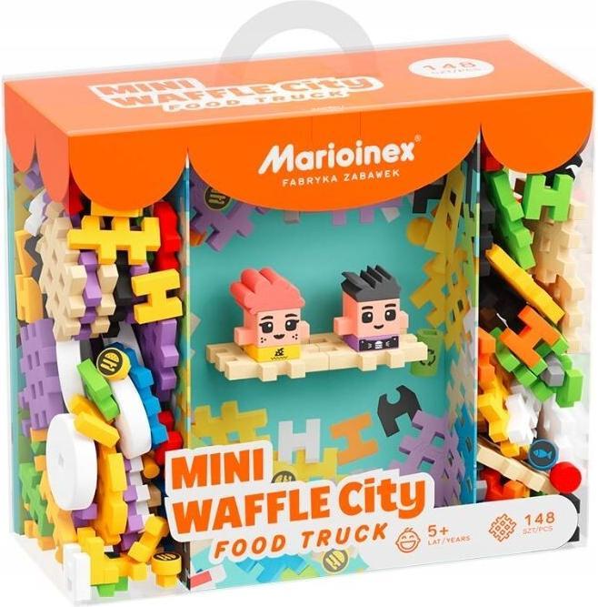 Produktbild Marioinex Bauklötze Mini-Waffel – Imbisswagen