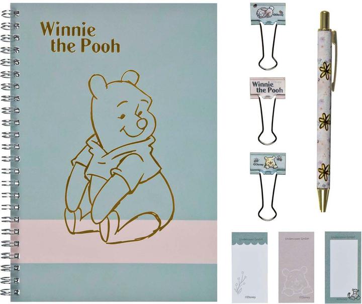 Produktbild Undercover Winnie Puuh Notizbuch-Set – 8-teilig