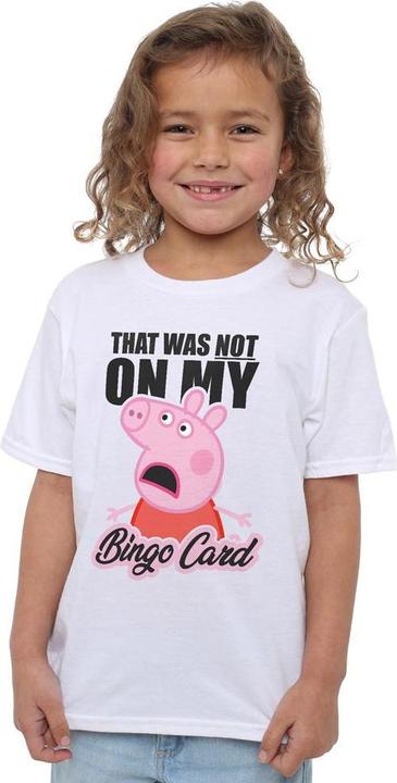 Image du produit Peppa Pig - T-shirt BINGO CARD - Fille (128)