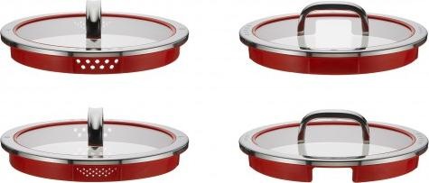 Produktbild WMF Kochtopf Gemüse- Suppentopf Induktion gross 24cm 8,8l Funtion4 Edelstahl 18/10 (24 cm, Kochtopf, Edelstahl)