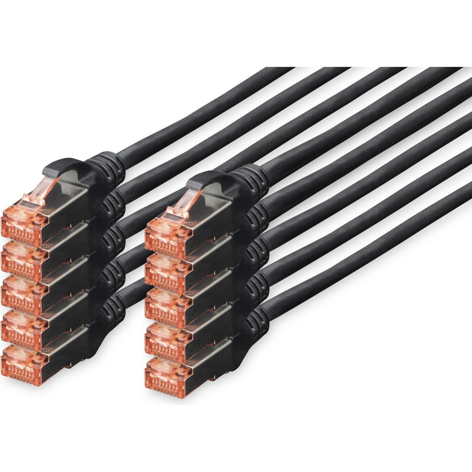 Digitus Netzwerkkabel (S/FTP, CAT6, 1 m), Netzwerkkabel