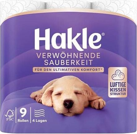 Image du produit Hakle Propreté moelleuse (9 pcs)
