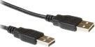 Produktbild ACT USB 2.0 Connection Cable Black 5.0m 5m USB A USB A Männlich Männlich Schwarz USB Kabel (5 m, USB 2.0)