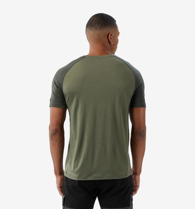 Actual product image Forclaz Langarmshirt Herren - Merino Resist khaki (XL)