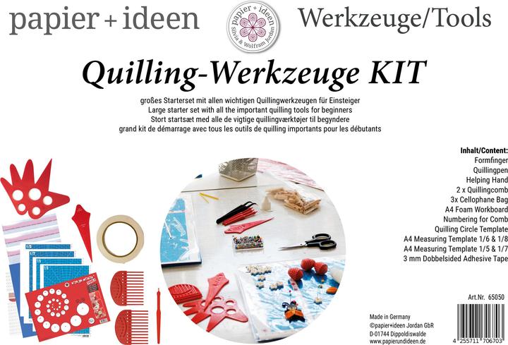Actual product image Papier+ideen Quilling Tool Kit