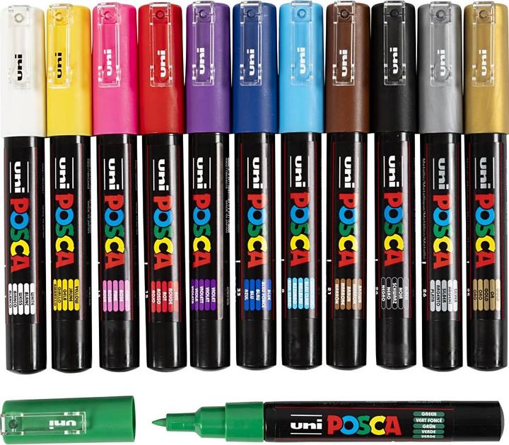 Produktbild Uni Posca Posca Marker (12 x)