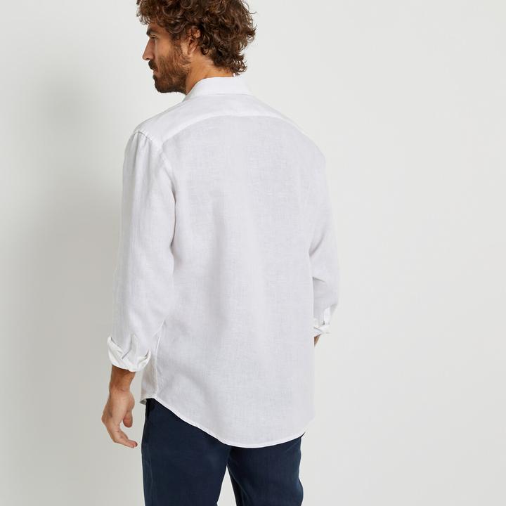 Produktbild La Redoute Collections Gerades Leinenhemd Signature mit langen Ärmeln (XL)