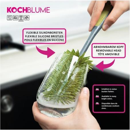 Immagine prodotto Kochblume Spazzola per bottiglie (1 pz.)