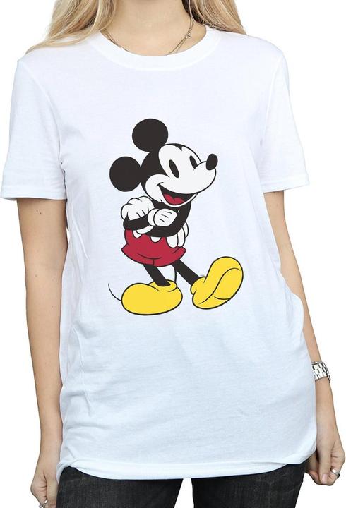 Immagine prodotto Disney Maglietta classica Mickey Mouse in cotone per donne e uomini (L)
