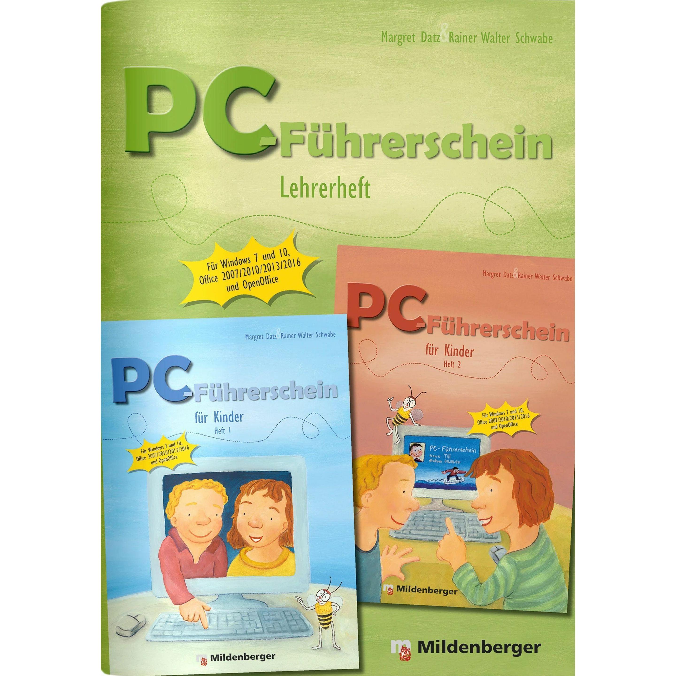 PC-Führerschein für Kinder - Lehrerheft Klasse 1 - 4, Schulbücher von Rainer Walter Schwabe, Heike Treiber, Magret Datz