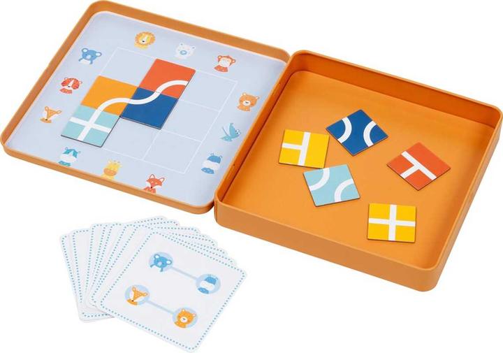 Immagine prodotto Goki Trova il gioco della strada, 9 magneti, 10 carte modello (Tedesco, Francese, Italiano, Inglese)