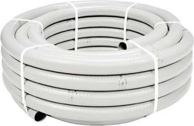 Actual product image Espiroflex Tuyau souple PVC blanc Diam 63 ép 6mm, 25ML Hidrotubo