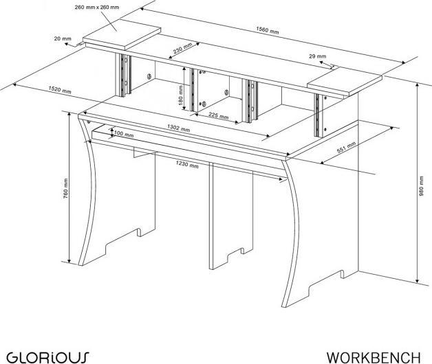 Image du produit Glorious Workbench