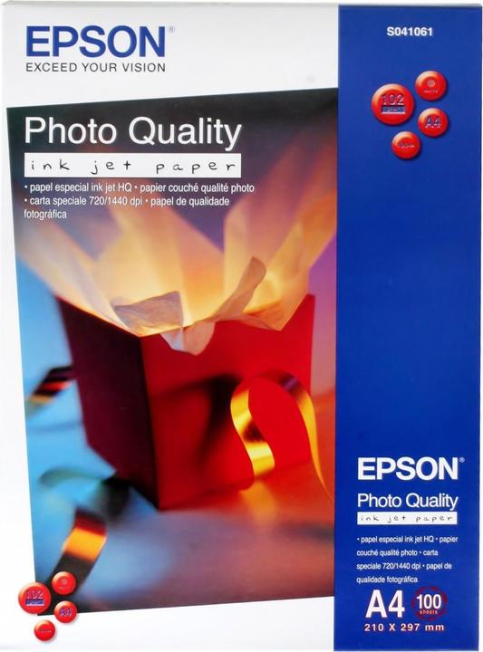 Actual product image Epson Photo Quality Ink Jet (102 g/m², A4, 100 x)