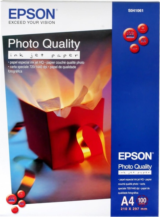 Immagine prodotto Epson Getto d'inchiostro di qualità fotografica (102 g/m², A4, 100 x)
