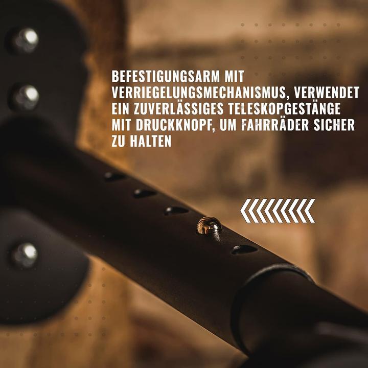 Actual product image Pro Bike Tool Adjustable wall bracket