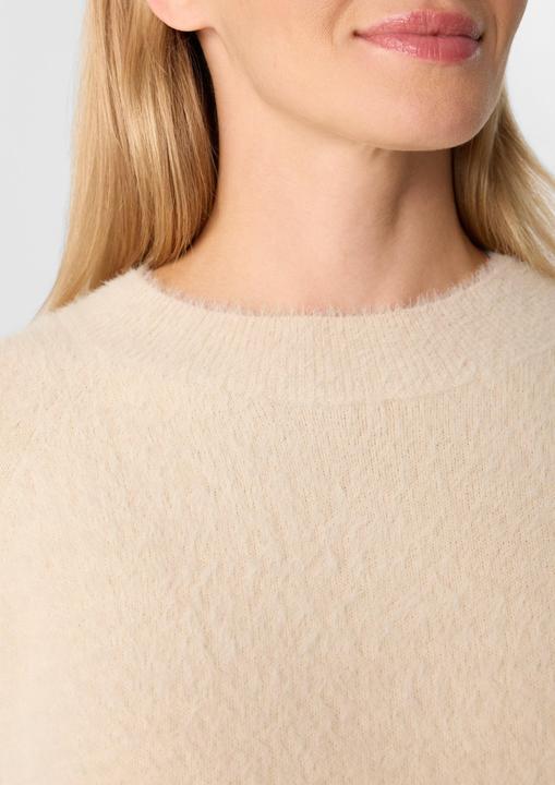 Produktbild Comma Strickpullover Weicher Strickpullover mit Rippbündchen (36)