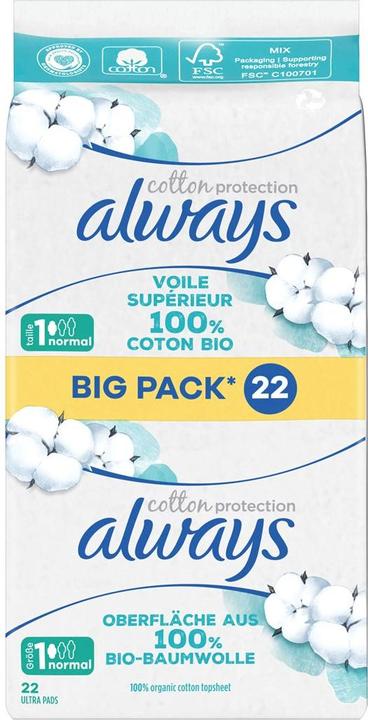 Image du produit Always Protection du coton (22x)