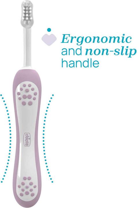 Actual product image Chicco Toothbrush, LILAC - 6-36m (Extra soft, 1 x)