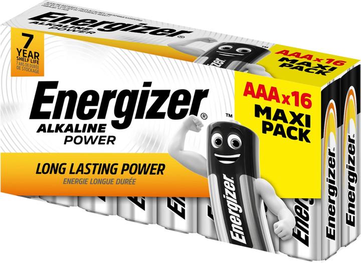 Energizer Batterie micro alcaline Power, set da 16 (16 pz., AAA, 1250 mAh)