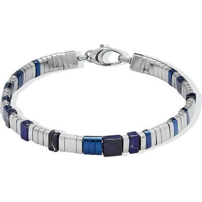 Liu Jo, Armschmuck, Beaded Bracelet For Men With Lapis Lazuli Mlj577