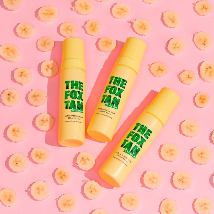 Actual product image The Fox Tan Rapid Banana Whip (Self tanning foam, 200 ml)
