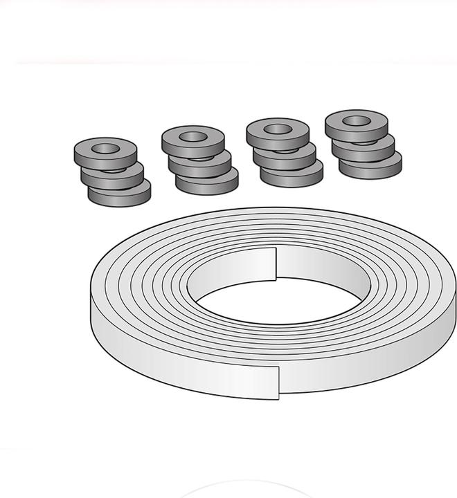 Image du produit Laufen Set dinsonorisation pour receveurs de douche à partir de 120cm, H2989890000001
