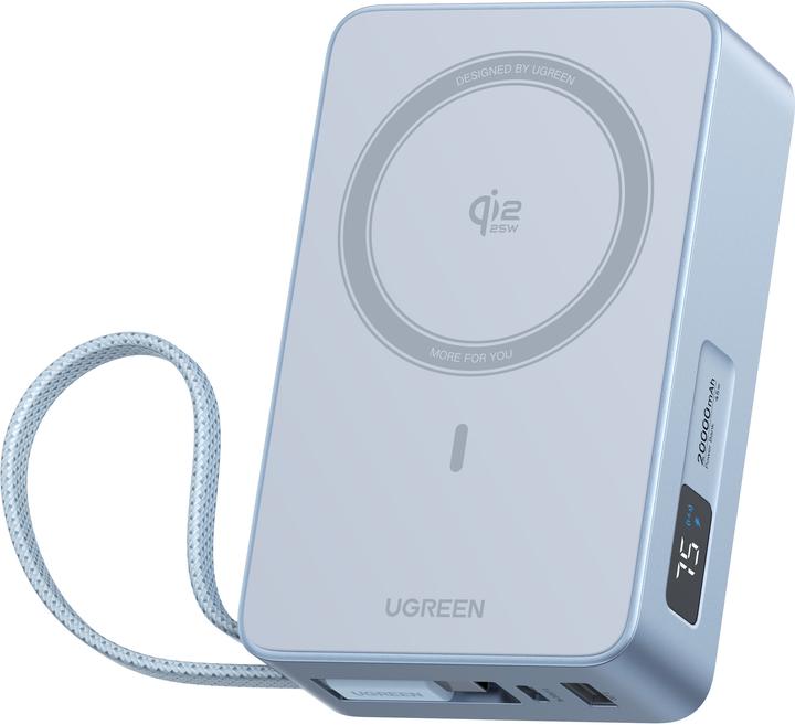 Ugreen MagFlow (20000 mAh, 45 W, 72 Wh)