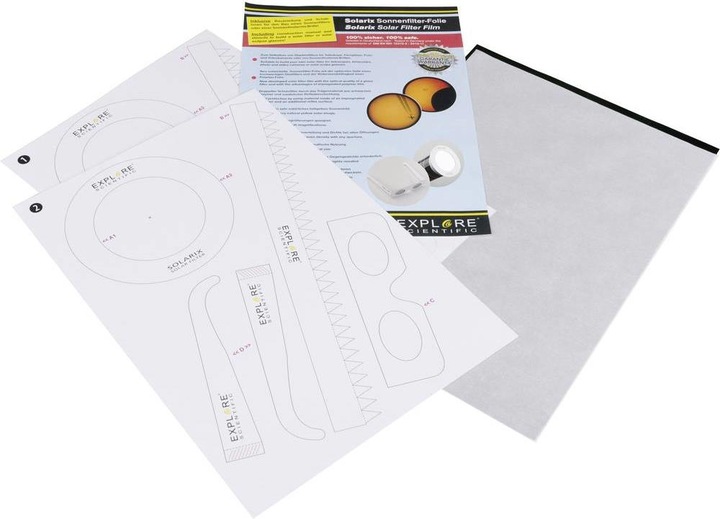 Immagine prodotto Explore Scientific Solarix Solar Filter Foil A4