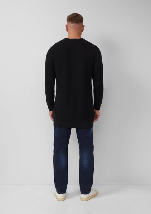 Image du produit s.Oliver Strickpullover Strickpullover aus Baumwolle mit Struktur (XXL)