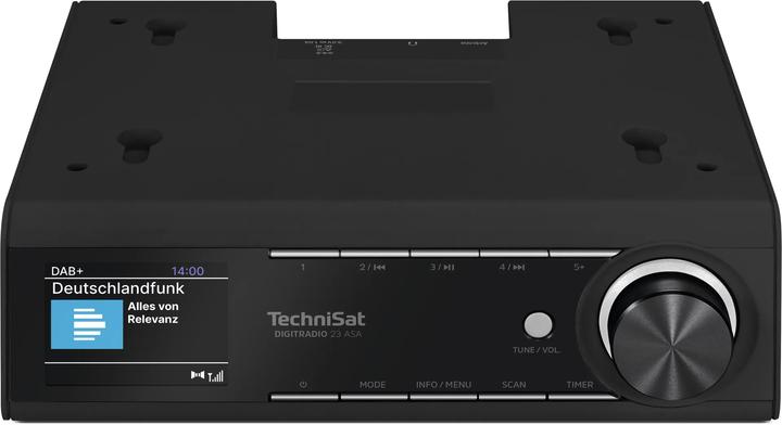 Produktbild TechniSat DigitRadio 23 ASA schwarz (Bluetooth)