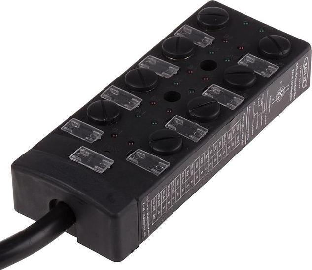 Produktbild RS PRO M12 Splitter box PNP,5 PIN,8 Port,5 m