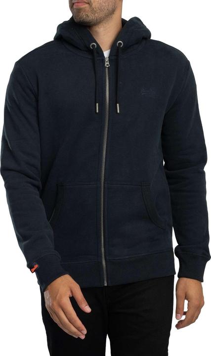 Actual product image Superdry Sweatjacke Casual Figurbetont Essential Logo Zip Hoodie (3XL)